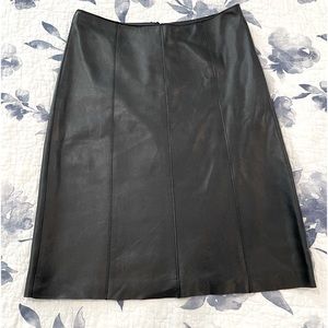 Vintage Bebe Leather skirt